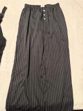 Black Pinstripe Dress Pants or casual